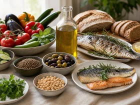 Aliments du régime méditerranéen étudié par la science
