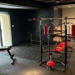 Dalles de sol en caoutchouc pour salle de sport