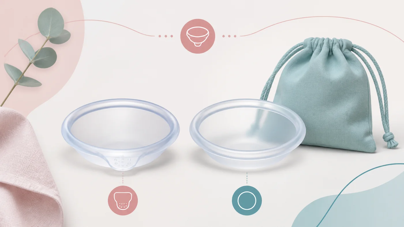 Comparaison de deux modèles de disques menstruels réutilisables